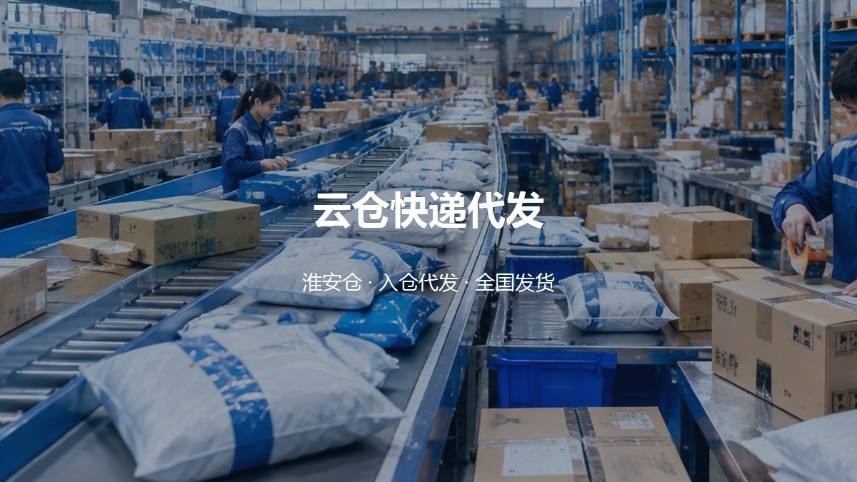 云仓快递代发效果展示图